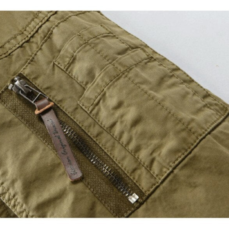 Herren Lange Feldjacke | Mit Kapuze