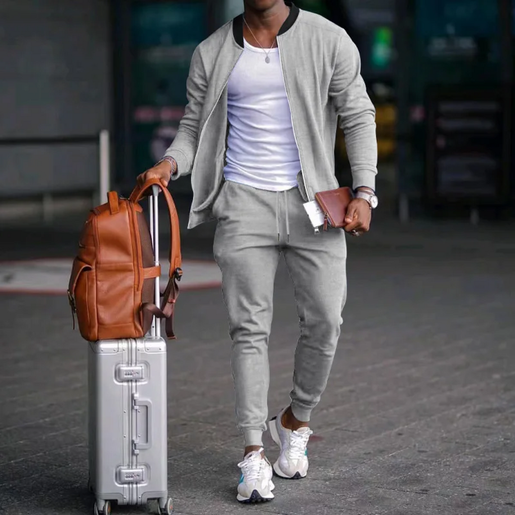 Trainingsanzug Herren Slim Fit | Zweiteilig & Lässig