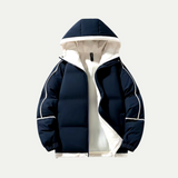 Men's Winter Jacket | Puffer Jacket with Hood & Luxury Style