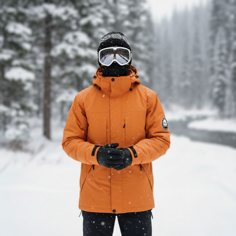 3-in-1 Ski Jacket | Wind- & Water-Resistant Baggy Fit