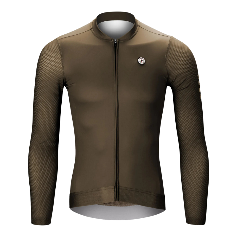 Radtrikot Langarm | Mit Reißverschluss | Maillot