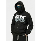 Oversize Hoodie | Mit Reißverschluss Y2K Streetwear