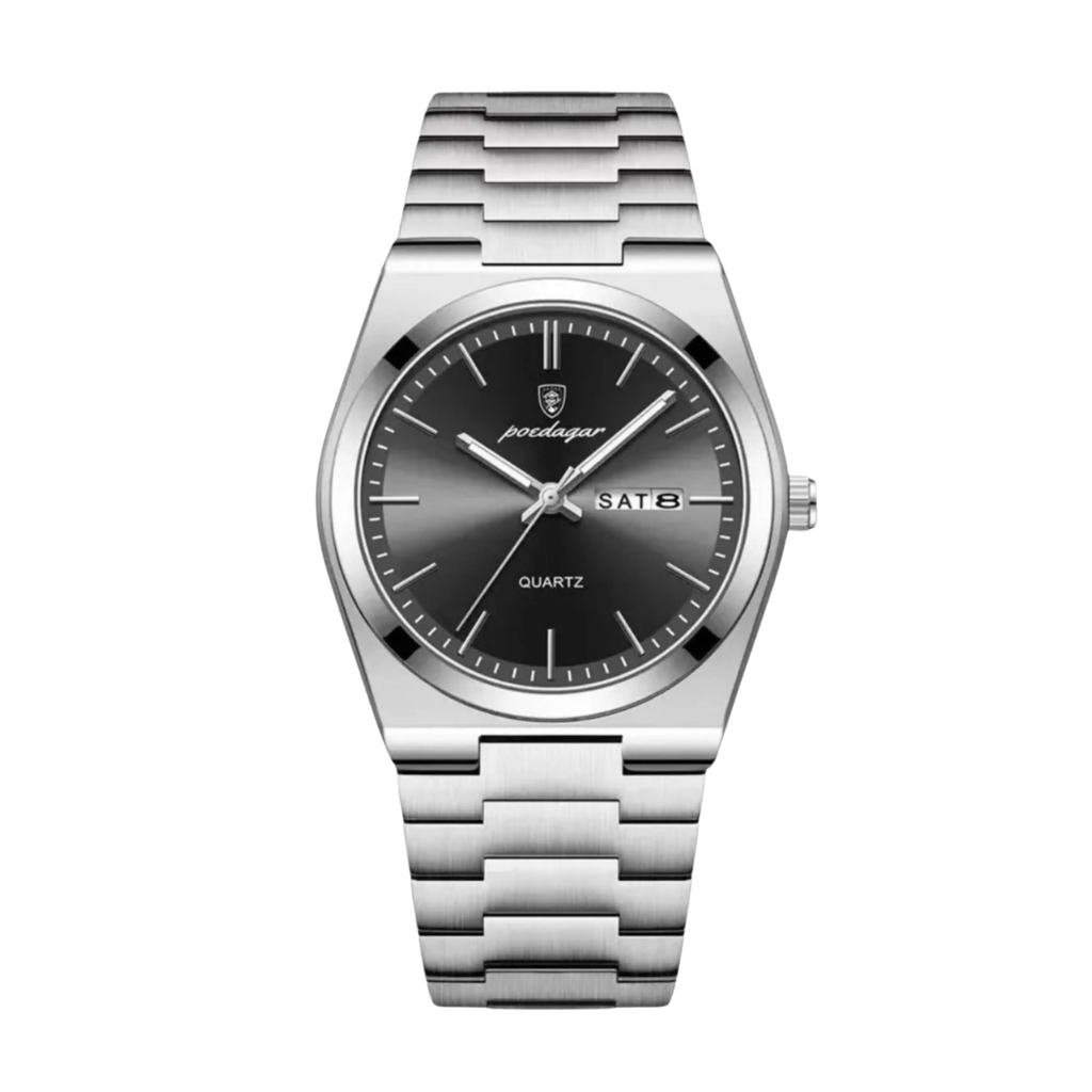 Herrenuhr Edelstahl Silber | Quarz