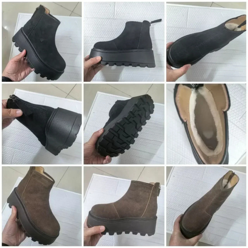 Damen Snowboots | Suede & Plateau