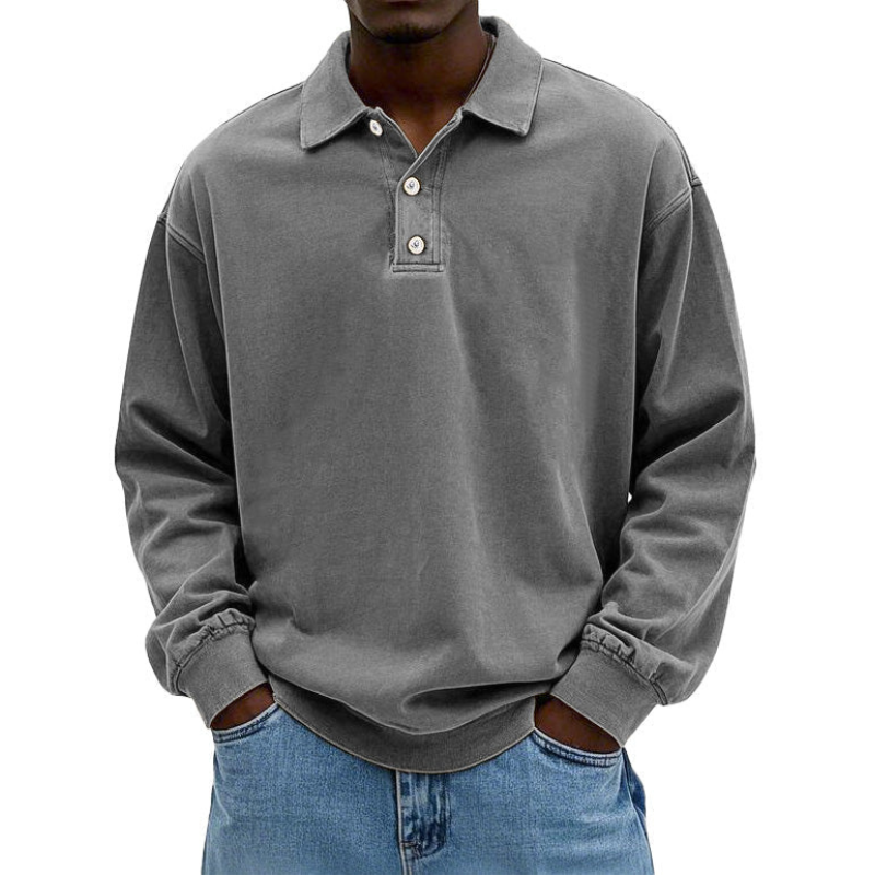 Herren Polo Pullover | Langarm