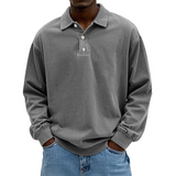 Men's Polo Sweater | Long Sleeve