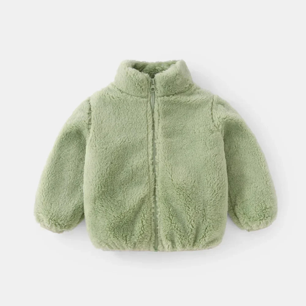 Kids Wool Fleece Jacket | Girls & Boys