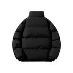 Men's fleece-lined and padded puffer jacket
