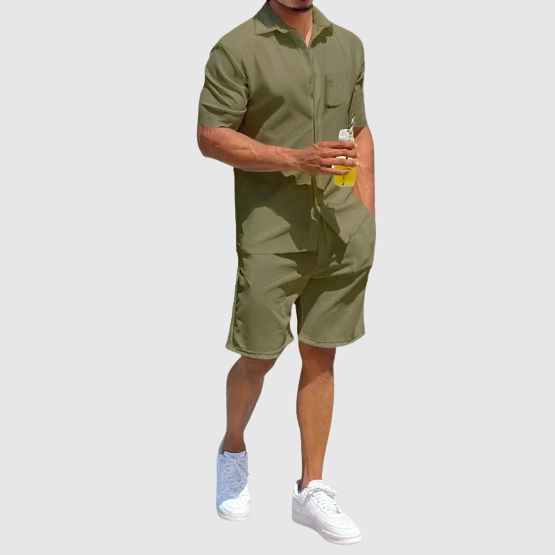 Two-piece summer set for men - Premium