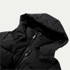 Damen Winterjacke | Skijacke | Schwarz Gefüttert & Mit Gürtel