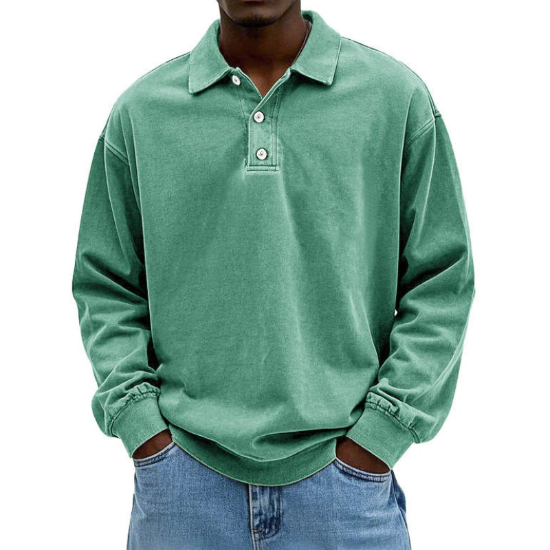 Herren Polo Pullover | Langarm