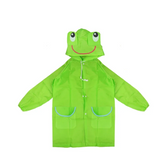 Kids' Rain Jacket | Cartoon Animal Style Raincoat | Waterproof