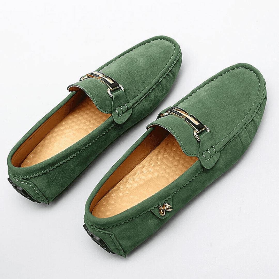 Sandro | Premium Loafers-Grun-36-Becker Boutique