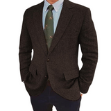 Men's Tweed Blazer | Herringbone vintage