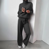 Turtleneck lounge set | Cashmere feel tracksuit