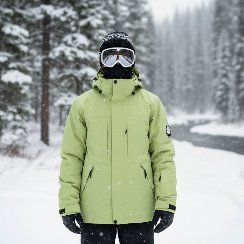 3-in-1 Ski Jacket | Wind- & Water-Resistant Baggy Fit