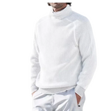 Men's turtleneck sweater | Thick and knitted