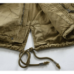 Herren Lange Feldjacke | Mit Kapuze
