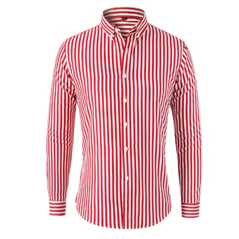 Herren Hemd Gestreift | Slim Fit