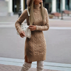 Damen Strickkleid | Winter | Warm