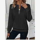 Women's Sweater | With Half Zipper