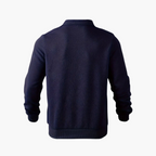 Herren Polo Pullover | Mit Reißverschluss