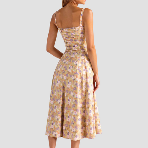 Amelie | Damen Korsett Sommerkleid | Midi