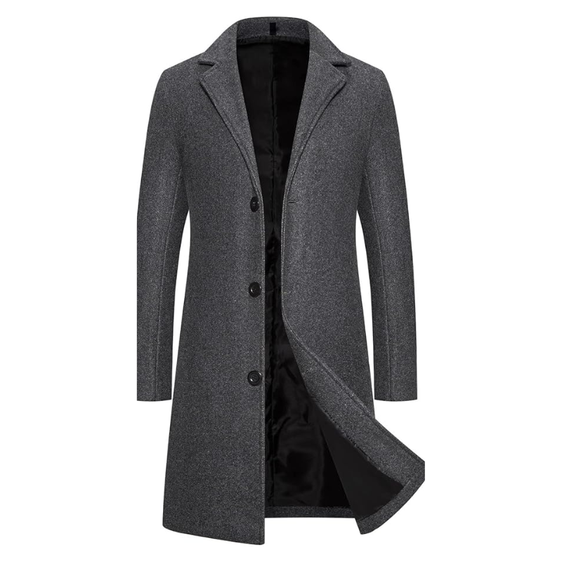 Herren Mantel | Lang & Warm