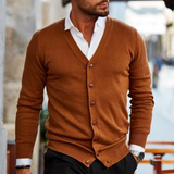 Men's Cardigan | V-Neck & Classic Cut