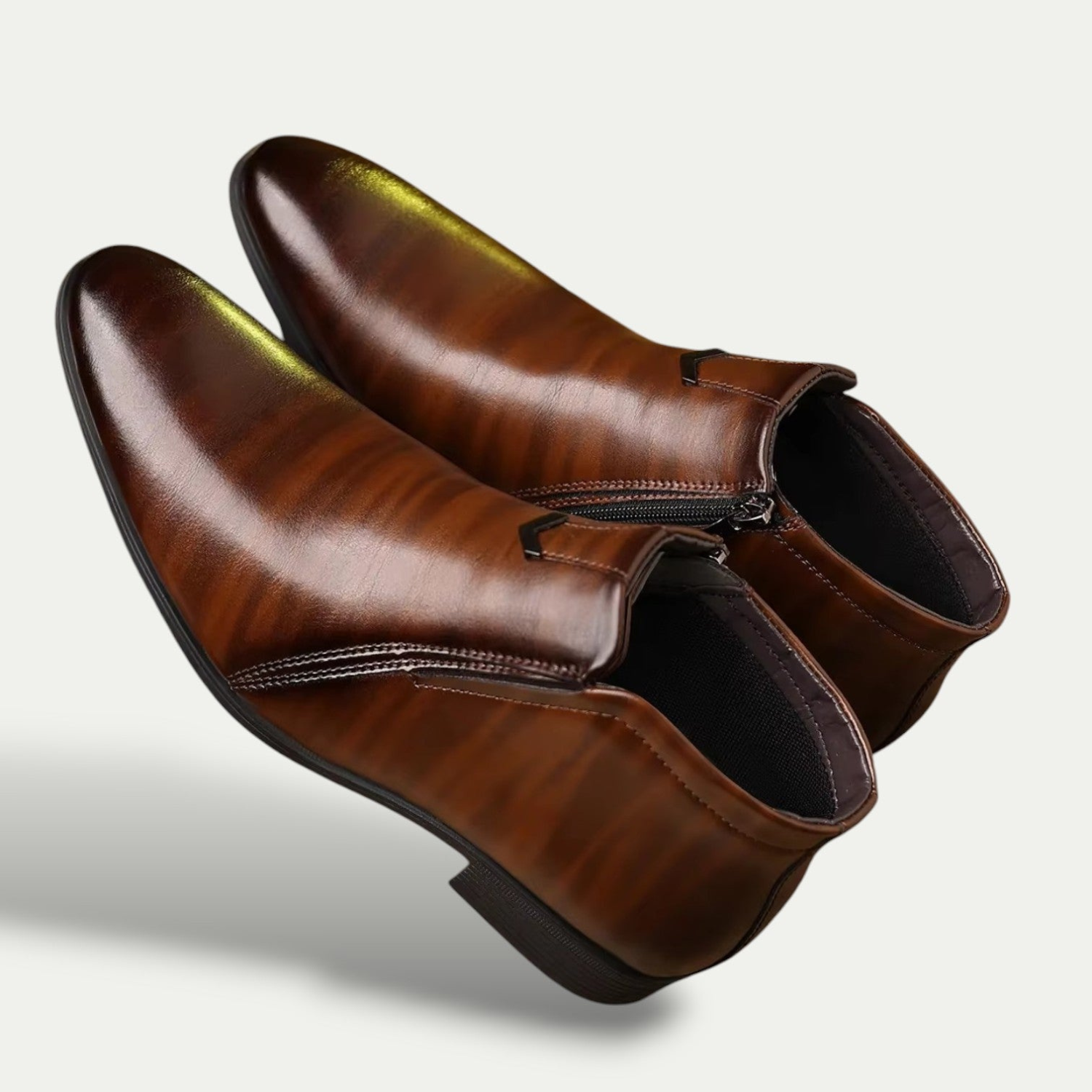 Herren Lederstiefeletten | Retro & Business
