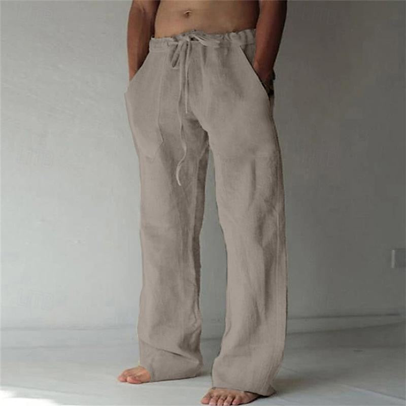 Bernardo | Herren Baggy Hose - Leinenstil