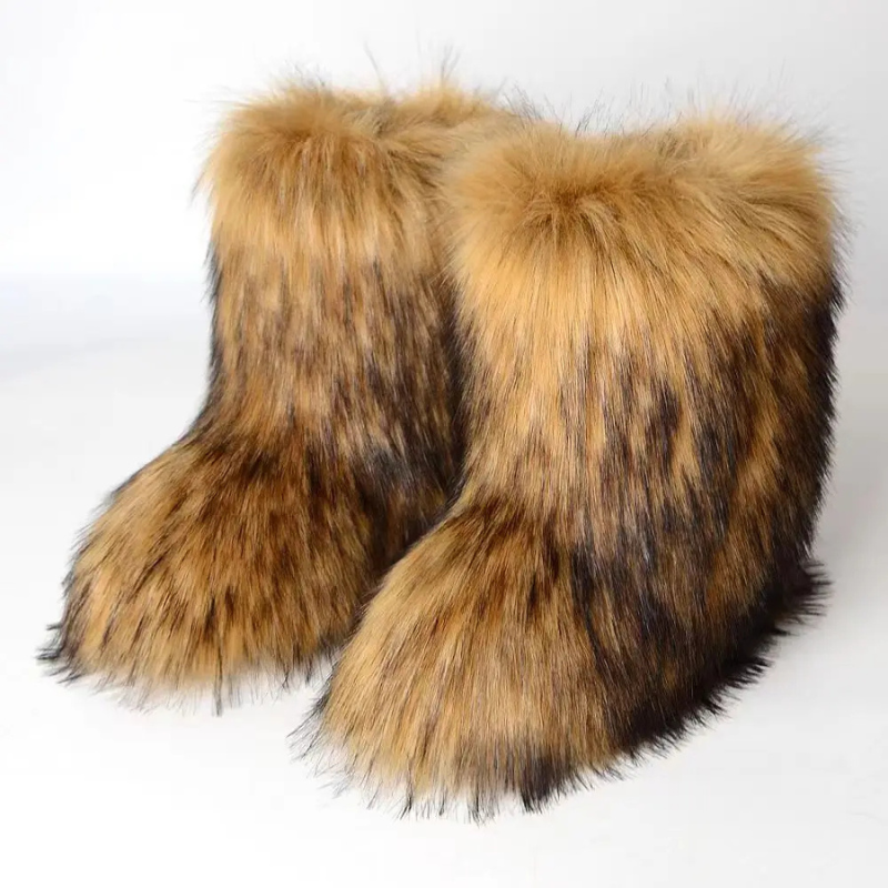Damen Stiefel Winter | Flauschig & Y2K Stil
