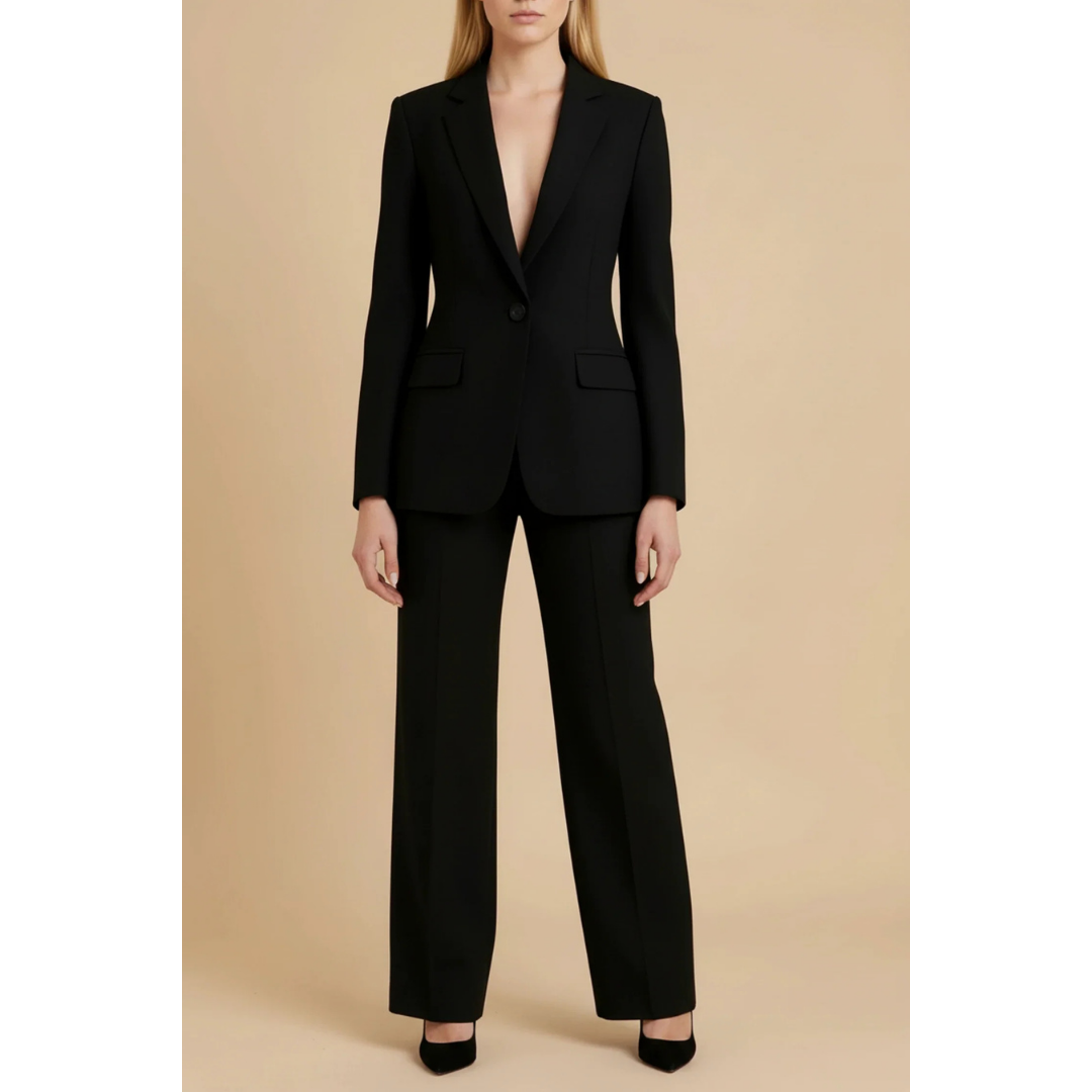 Women’s Business Suit | Long Blazer & Pants Set