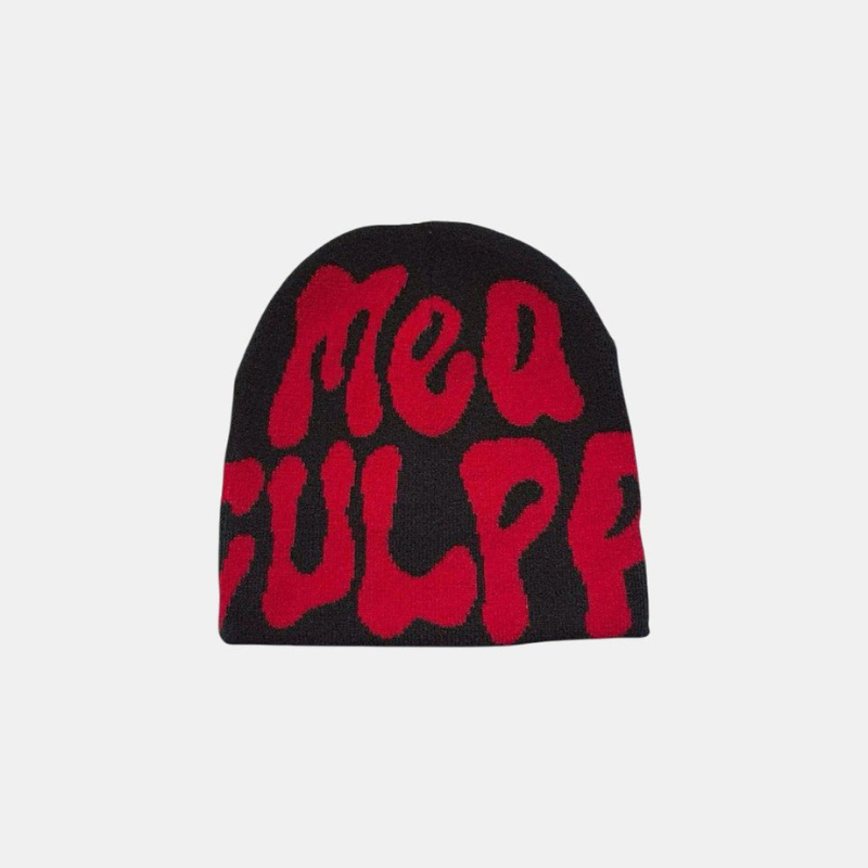 Mütze | Beanie Y2K Stil mit Grafik