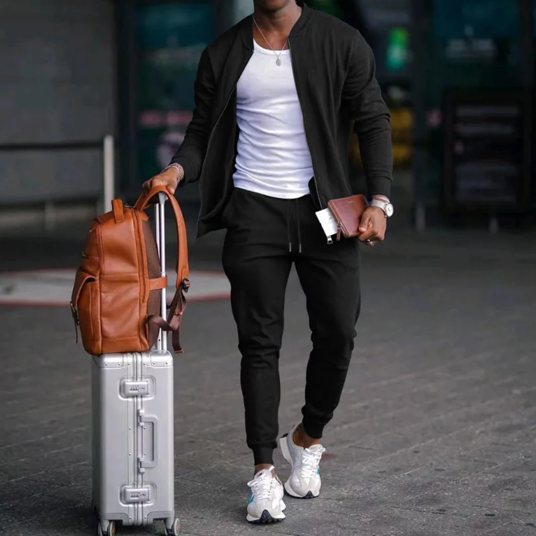 Trainingsanzug Herren Slim Fit | Zweiteilig & Lässig