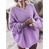 Women's Knit Sweater | Loose & Chunky Knit