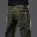 Herren Cordhose Strech | Schwarz | 5-Pocket