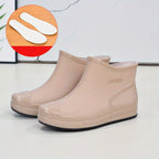 Gummistiefel Damen | Niedrig und Barfuß