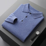Men's Polo Sweater | Cashmere Feel