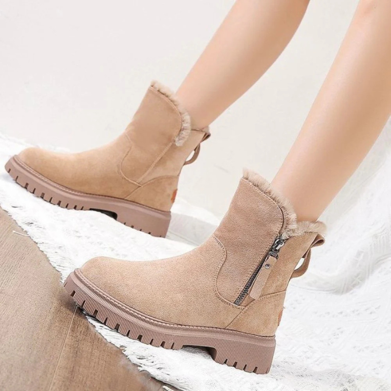 Women's Winter Boots | Lined & With Zipper