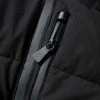 Damen Winterjacke | Skijacke | Schwarz Gefüttert & Mit Gürtel