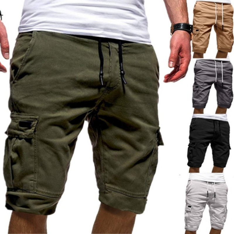 Herren Cargo Shorts | Knielang