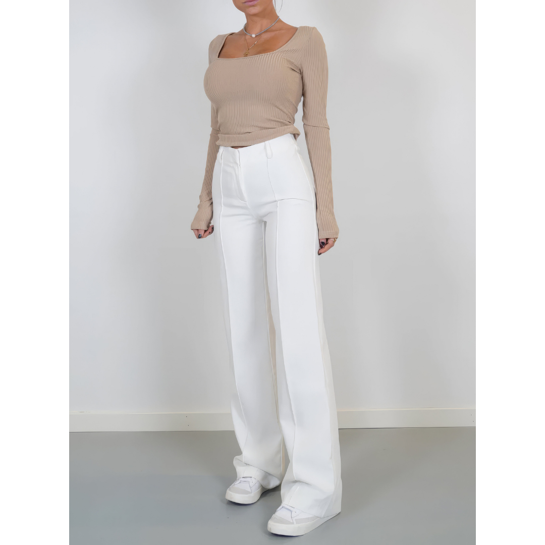 Women’s High-Waist Pants | Wide Leg Trousers