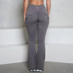 Damen Sportleggings | Flared mit Scrunch & Gesäßtaschen