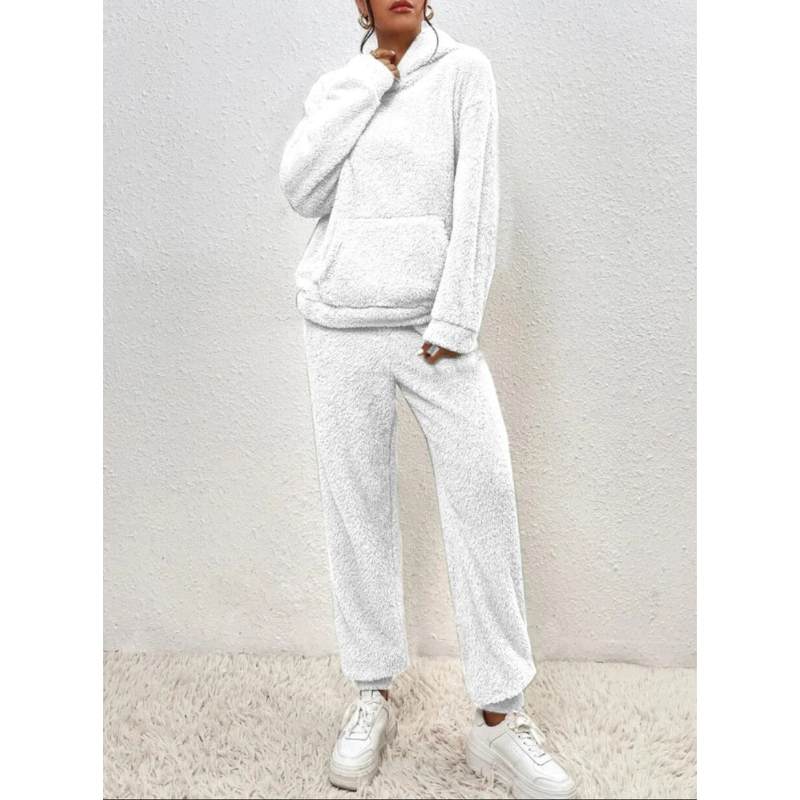 Damen Teddy Jogginganzug