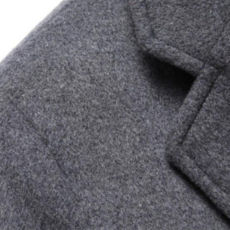 Men's Coat with Detachable Hood | Winter