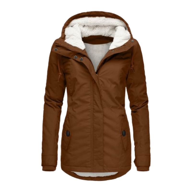 Damen Parka Winterjacke | Sherpa Gefüttert & Warm