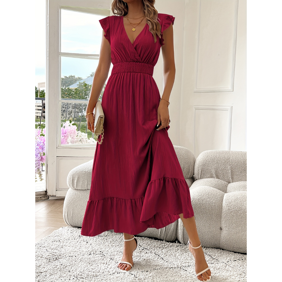 Abiballkleider Damen | V-Ausschnit