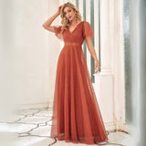 Camira | Women's Wedding Guest Dress | V-Neck