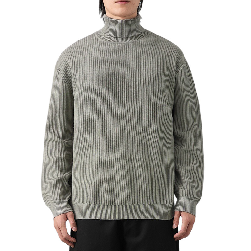 Herren-Rollkragenpullover | Warm und gestrickt
